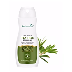 Tea Tree Hair Shampoo For Anti Dandruff & Control Hair Fall